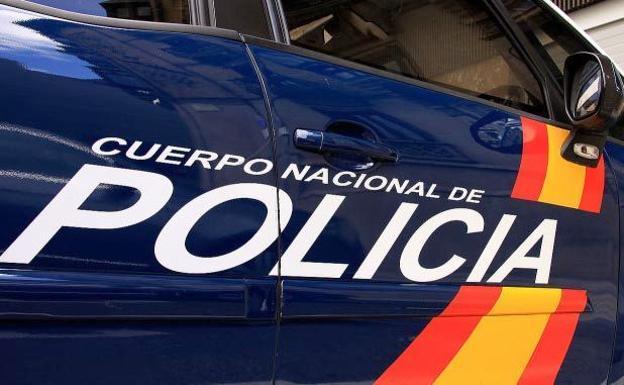 Vehículo de la Policía Nacional.