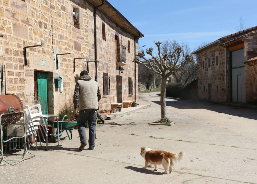 Jaramillo Quemado, el pueblo con menos vecinos de Castilla y León. 