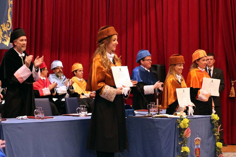 La Universidad de Burgos arranca los actos de conmemoración del 25 aniversario nombrando doctora 'Honoris Causa' a la científica Margarita Salas, durante los actos del Día del Doctor