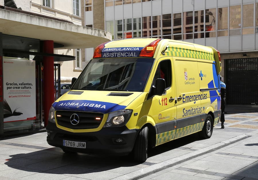 Ambulancia del Servicio de Emergencias 112. 