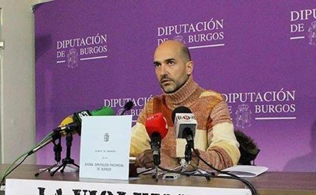 Fernando Ojeda, representante del SOI en la Diputacíón de Burgos. 