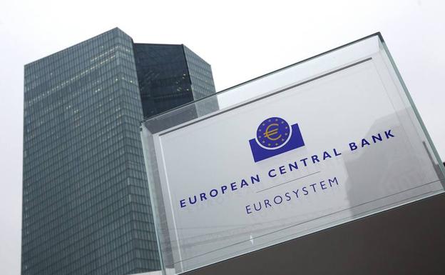 Vista de la sede del Banco Central Europeo. 