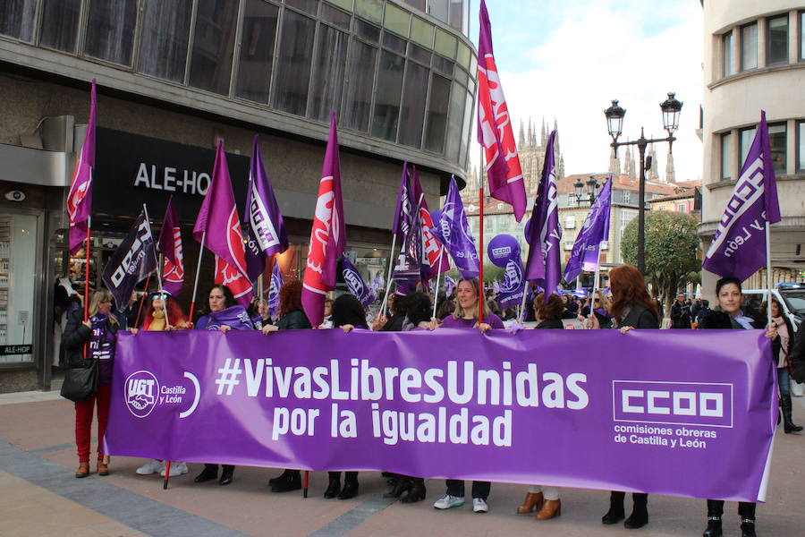Las reivindicaciones del 8 de Marzo han movilizado, conjuntamente, a estudiantes y trabajadoras contra la discriminación laboral de las mujeres y el techo de cristal