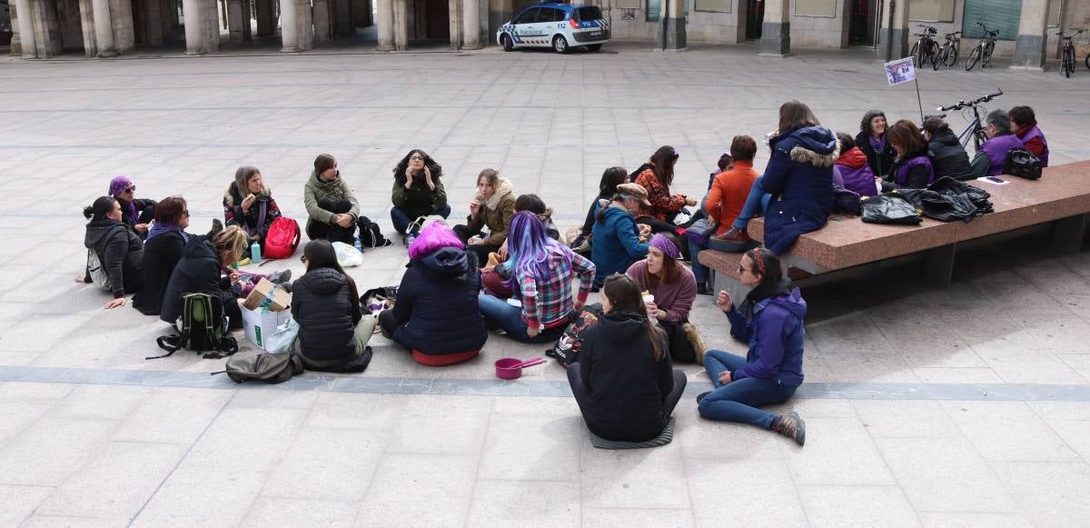 Fotos: Las imágenes de los piquetes informativos feministas