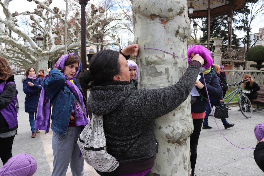 Fotos: Las imágenes de los piquetes informativos feministas