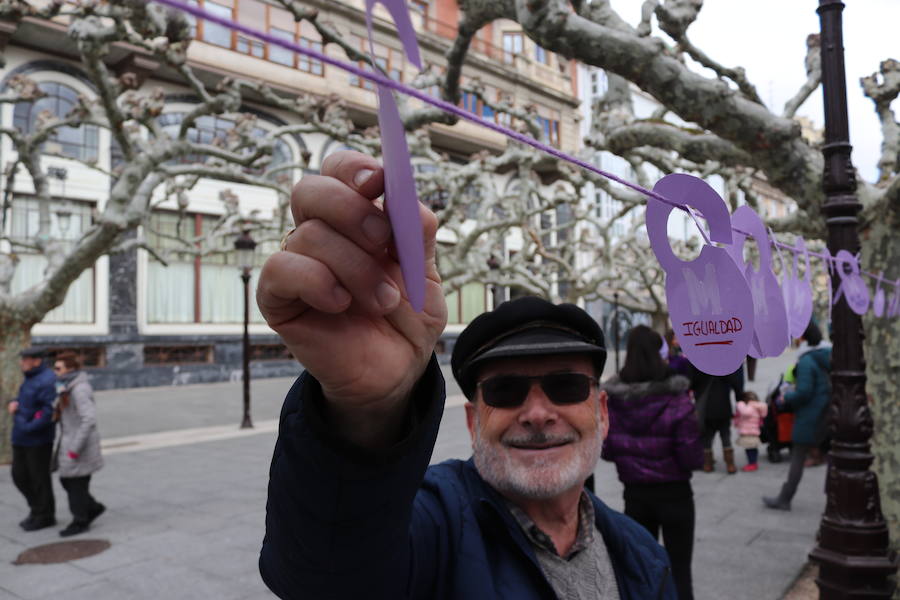 Fotos: Las imágenes de los piquetes informativos feministas