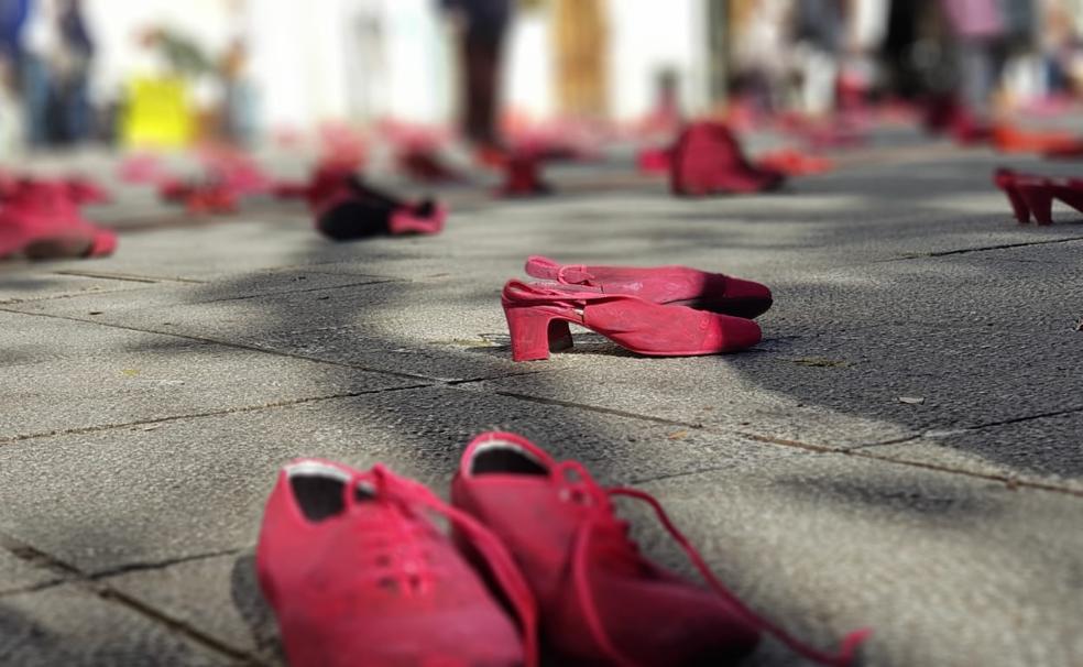 Imagen de los actos organizados por Amnistía Internacional el 25 de noviembre