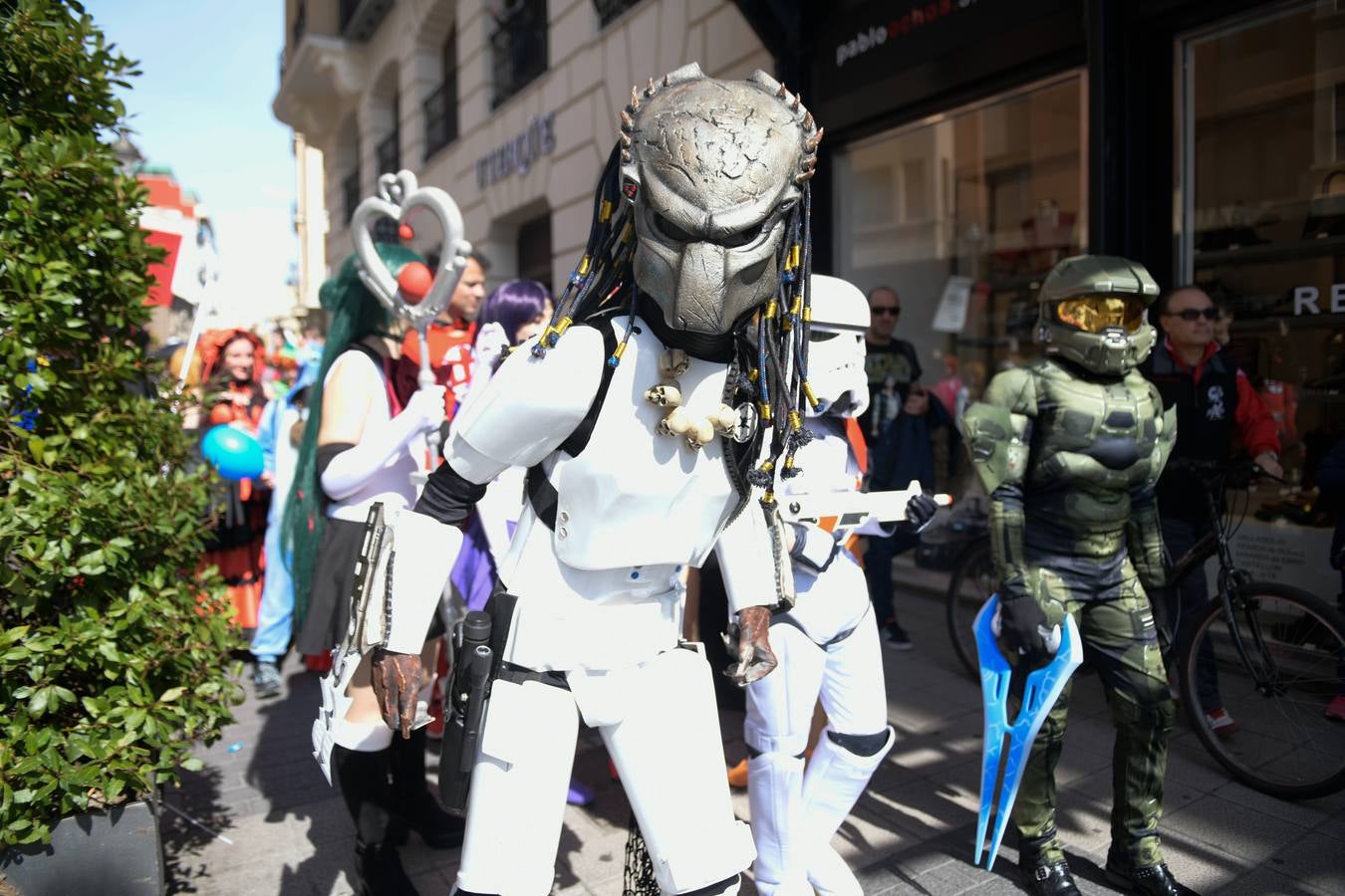 Fotos: Gran desfile Cosplay en Valladolid con motivo del XIII Salón del cómic y del manga de Castilla y León