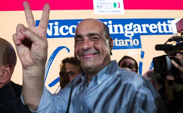 El presidente de la región italiana del Lacio, Nicola Zingaretti