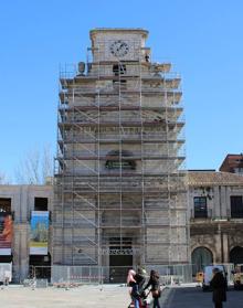Imagen secundaria 2 - Se ejecutan obras en la Estación de Autobuses, San Lesmes y el Monasterio de San Juan