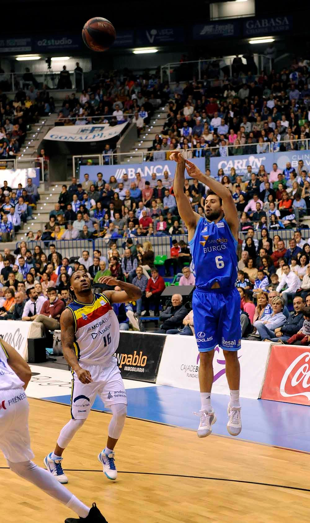 Fotos: Las mejores jugadas del San Pablo Burgos - Morabanc Andorra