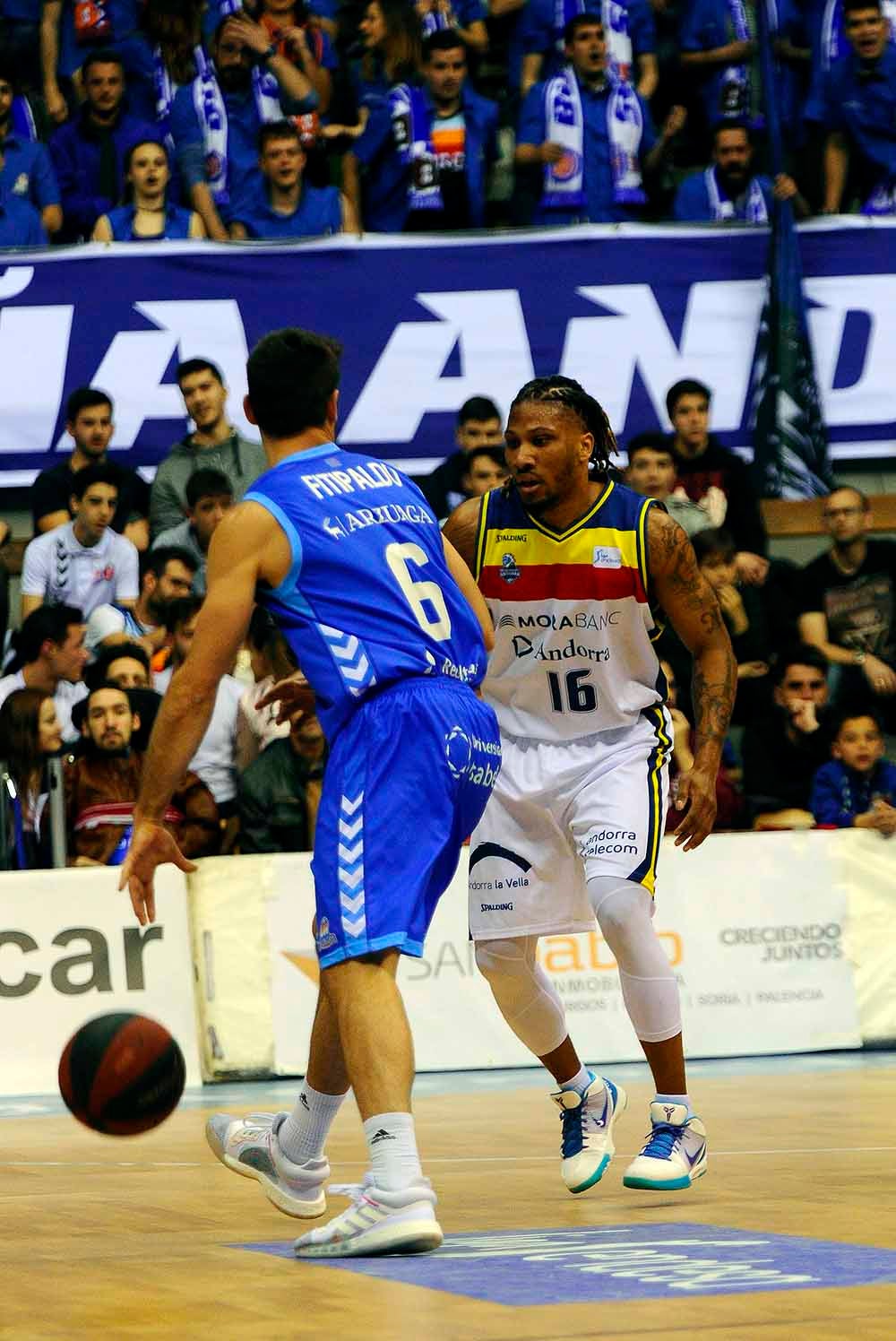 Fotos: Las mejores jugadas del San Pablo Burgos - Morabanc Andorra