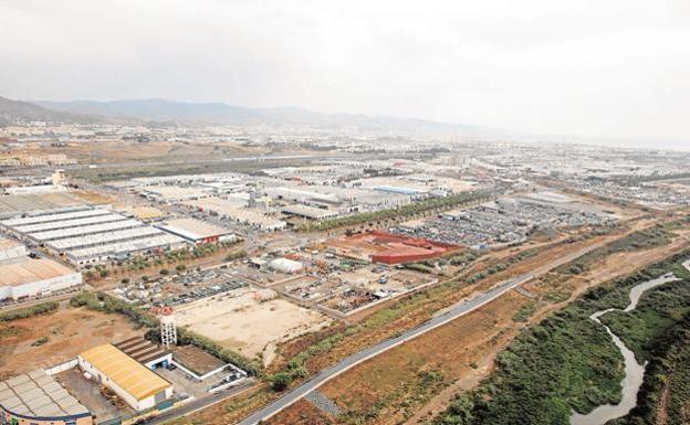 Vista aérea del polígono Guadalhorce (archivo).