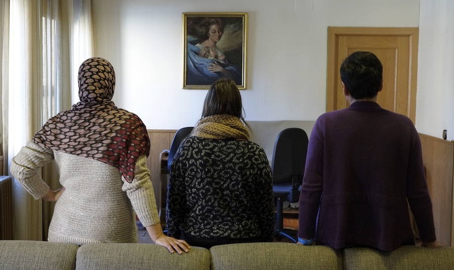 Casa de acogida para mujeres maltratadas dirigida por las Adoratrices. 