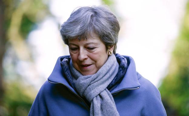 La primera ministra británica, Theresa May.