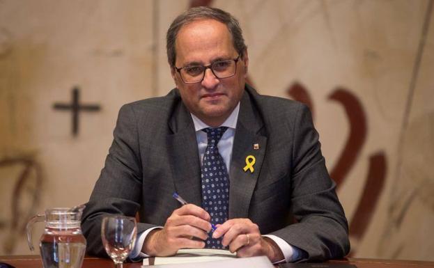 El presidente de la Generalitat, Quim Torra.