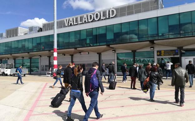 Aeropuerto de Villanubla (Valladolid). 