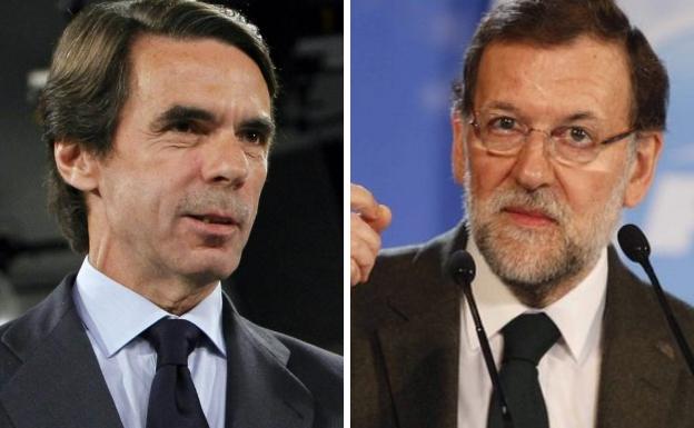 José María Aznar y Mariano Rajoy. 