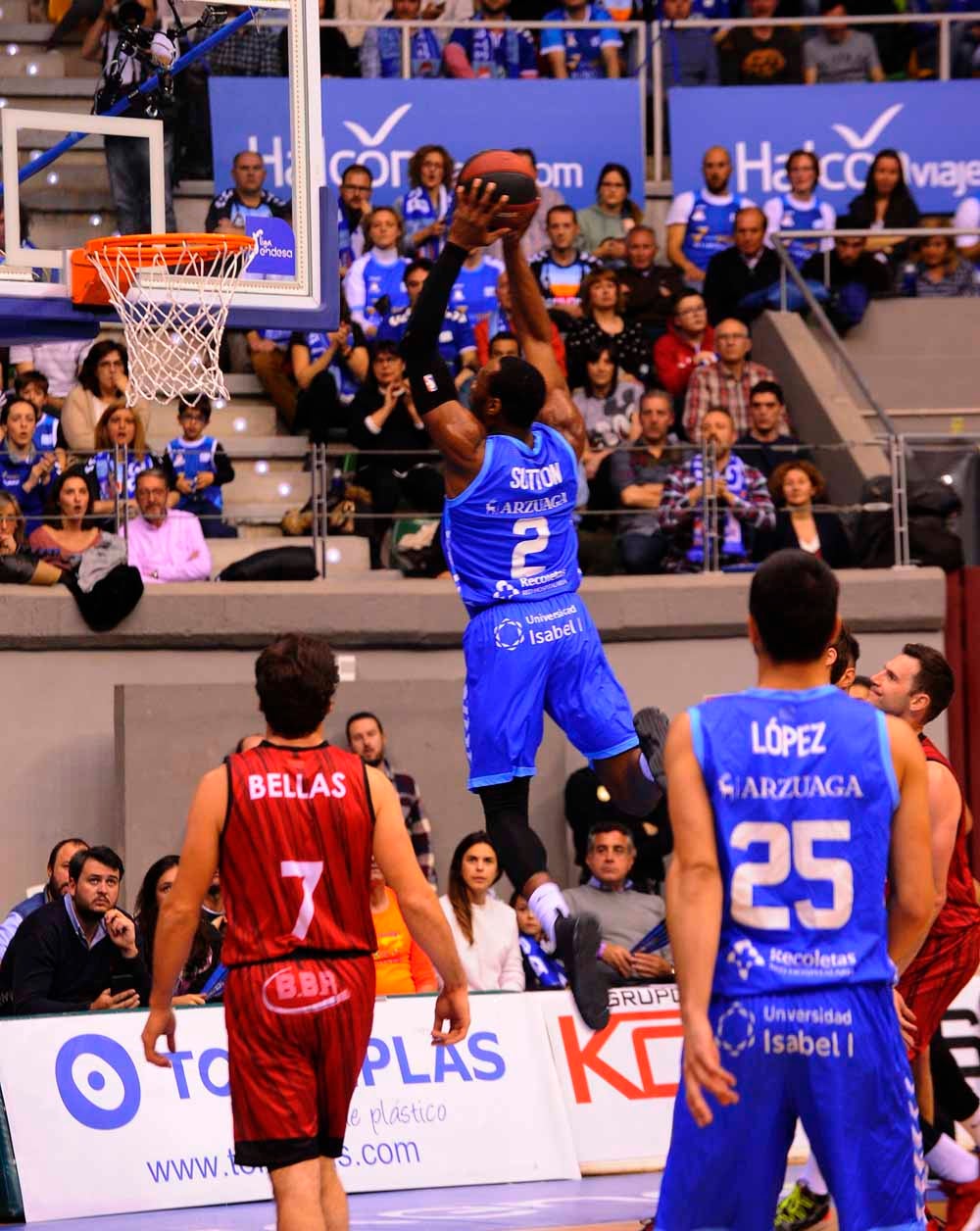 Fotos: Los mejores momentos del San Pablo Burgos - Fuenlabrada