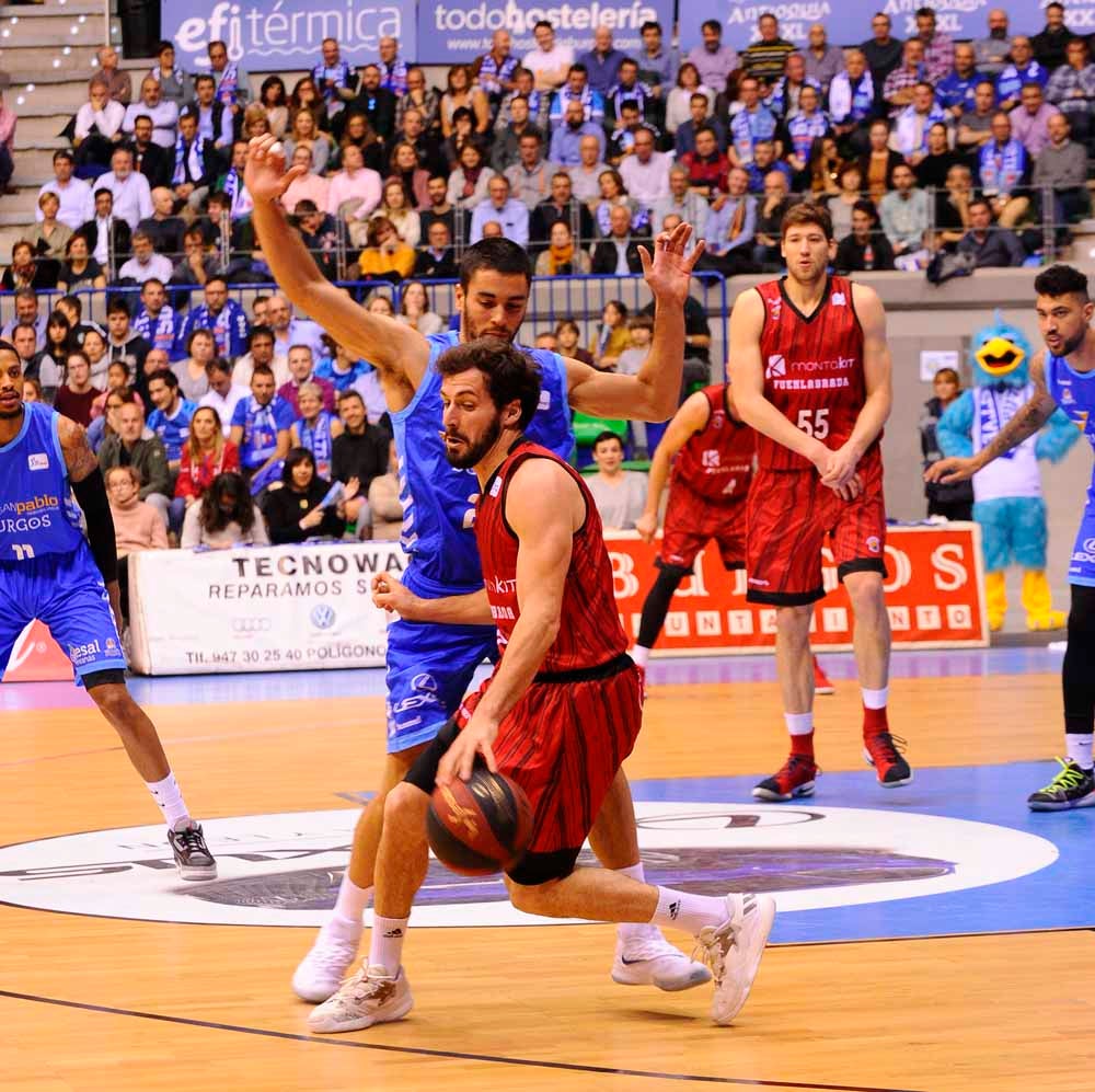 Fotos: Los mejores momentos del San Pablo Burgos - Fuenlabrada