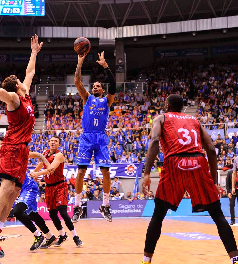 Fotos: Los mejores momentos del San Pablo Burgos - Fuenlabrada