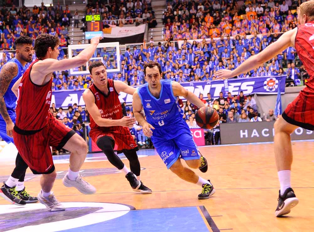 Fotos: Los mejores momentos del San Pablo Burgos - Fuenlabrada