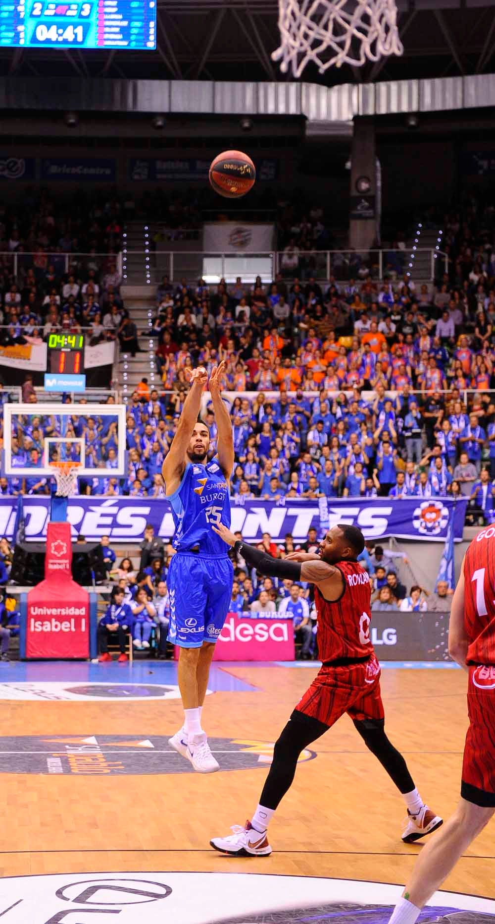 Fotos: Los mejores momentos del San Pablo Burgos - Fuenlabrada