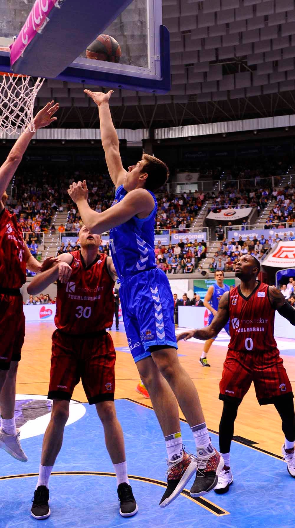 Fotos: Los mejores momentos del San Pablo Burgos - Fuenlabrada