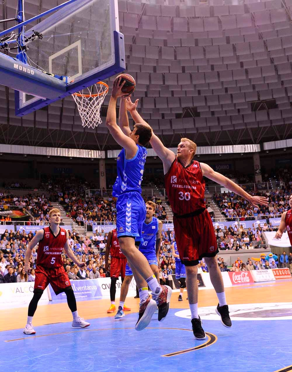 Fotos: Los mejores momentos del San Pablo Burgos - Fuenlabrada