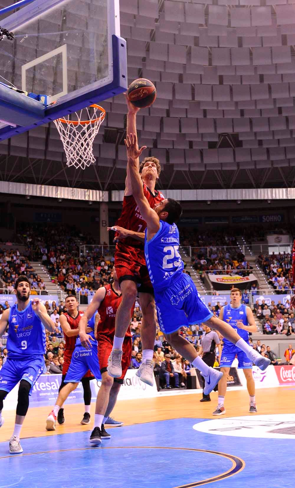 Fotos: Los mejores momentos del San Pablo Burgos - Fuenlabrada