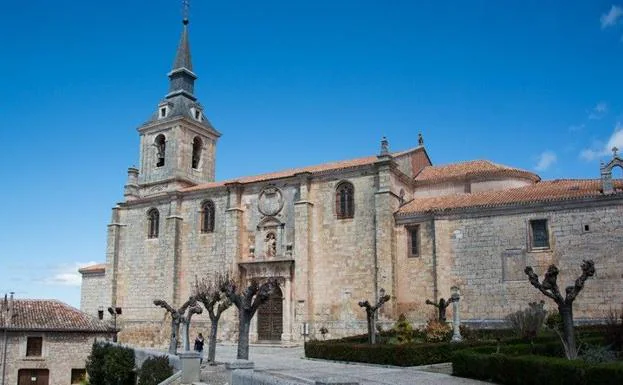 Colegiata de San Pedro de Lerma, uno de los tres edificios que albergará las obras de la exposición 'Angeli'.
