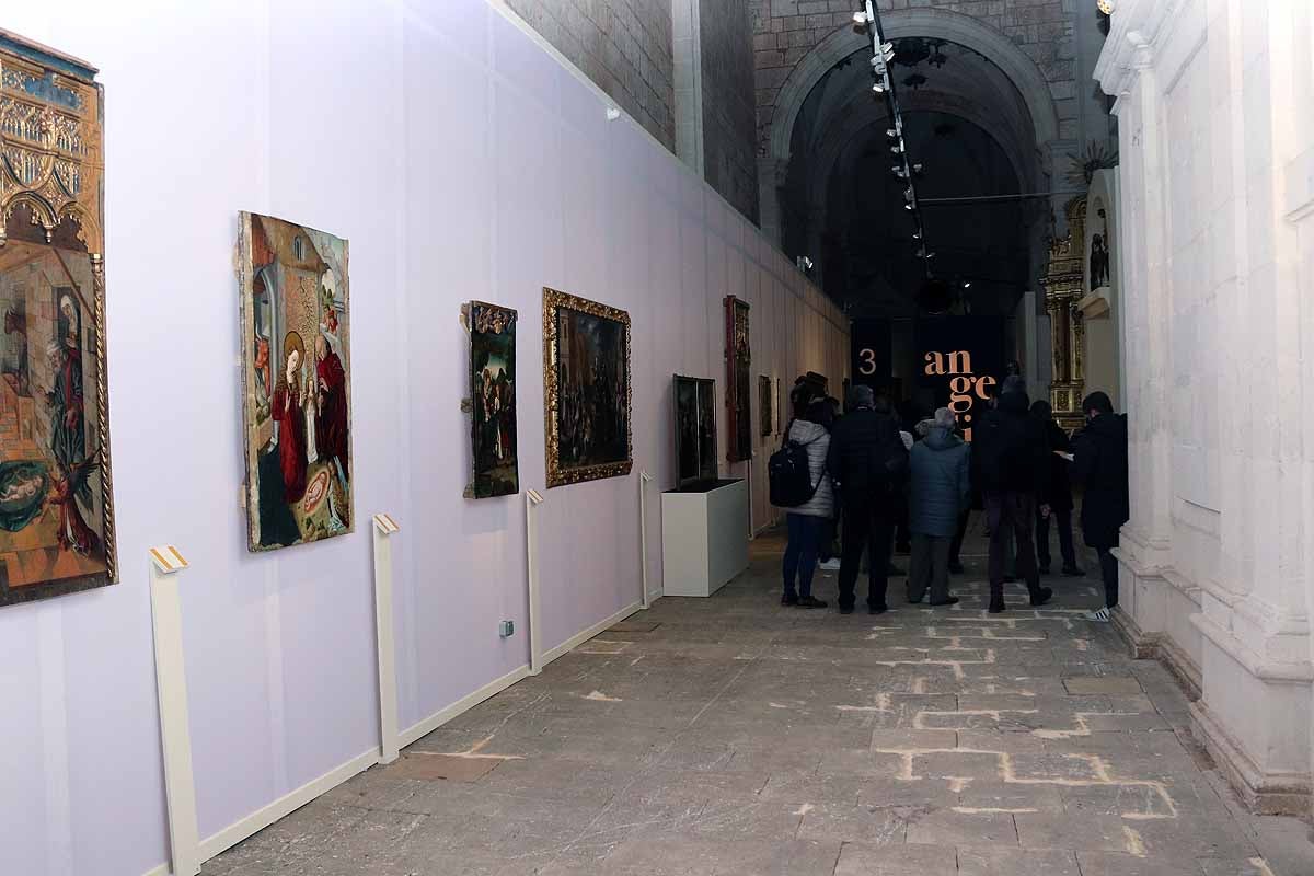 Lerma inaugura mañana Las Edades del Hombre. Aquí puedes hacer un recorrido por las 90 obras que componen la muestra 'Angeli', donde los ángeles cobran protagonismo, más de 300 de estos seres, algunos buenos y otros malos, acompañan durante la visita.