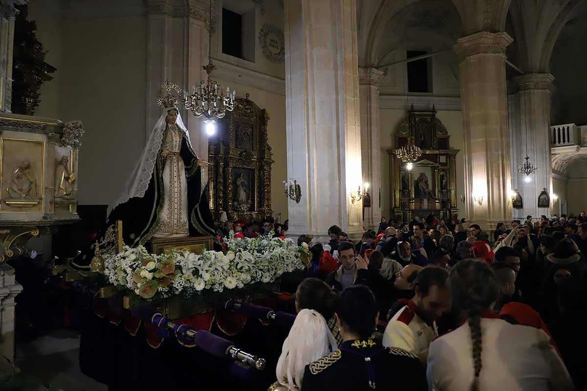 Fotos: Procesión de la virgen del Amor Hermoso y el Misterio de la Coronación de Espinas