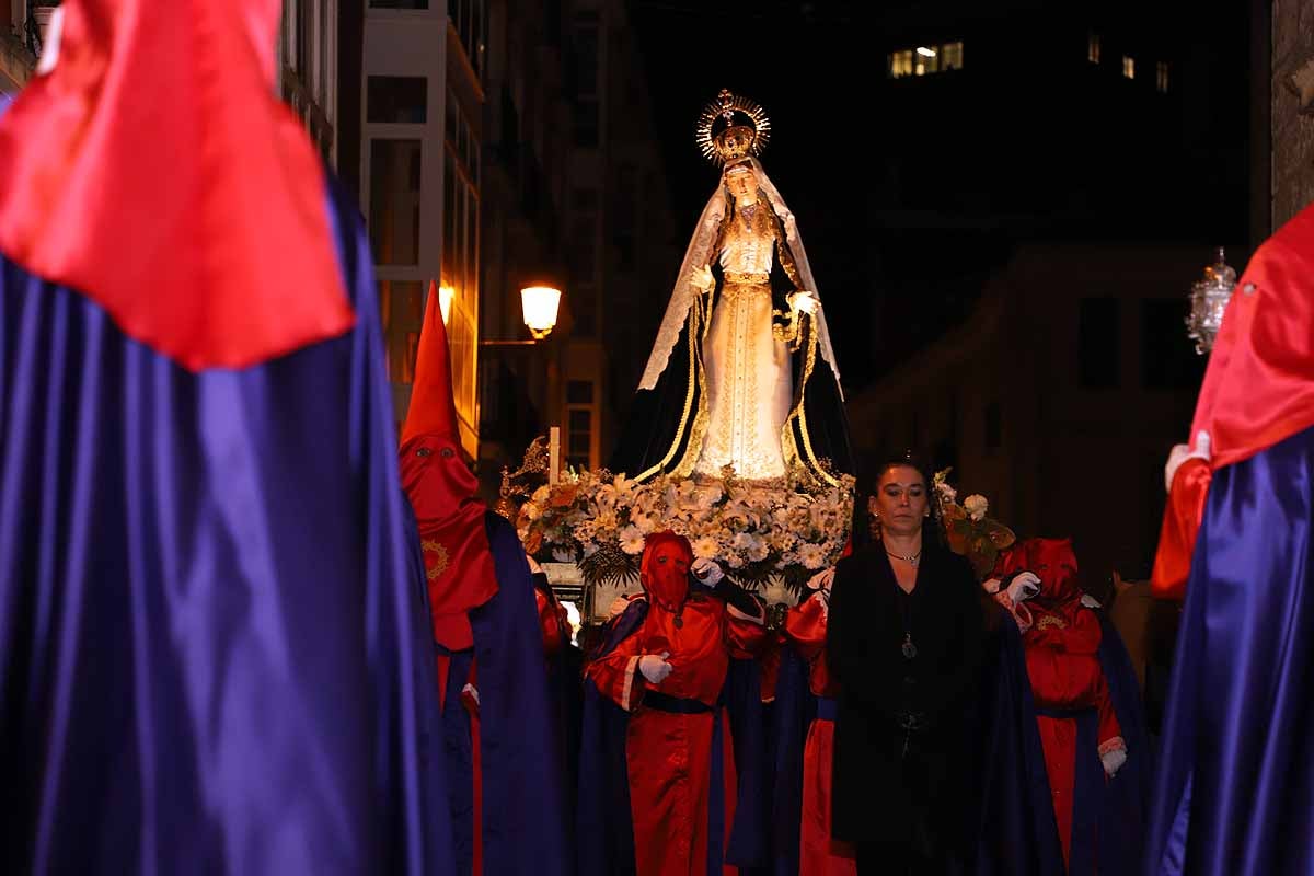 Fotos: Procesión de la virgen del Amor Hermoso y el Misterio de la Coronación de Espinas