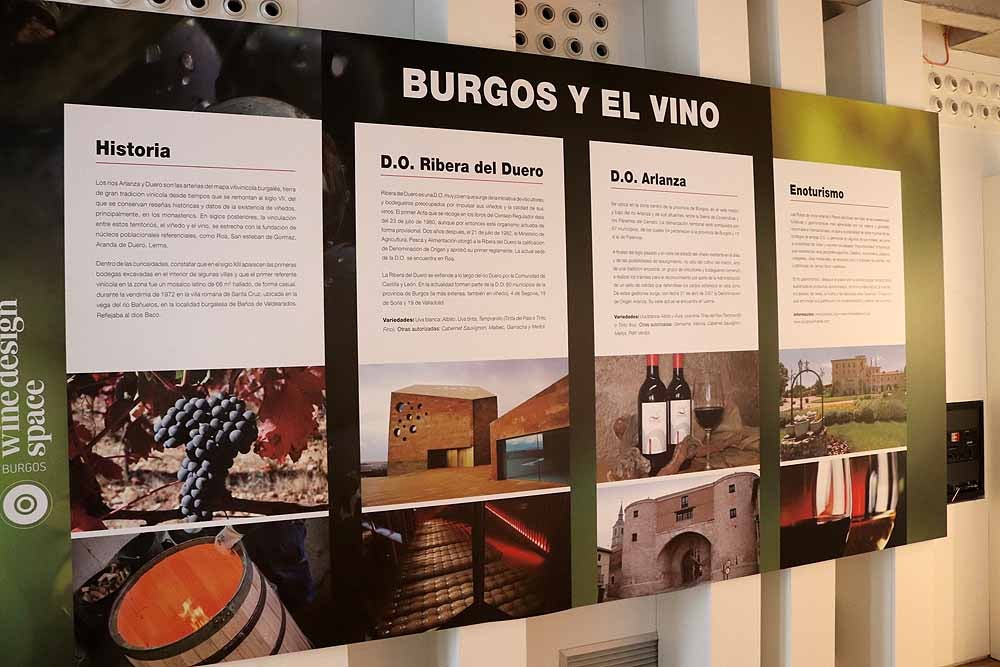 El Centro de Recepción de Turistas de Burgos inaugura esta Semana Santa dos espacios expositivos dedicados al mundo del vino y a l arte de las vidrieras, con Burgos como protagonista