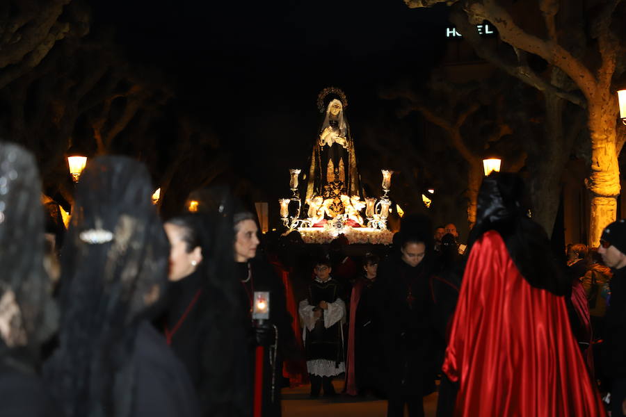 Fotos: La procesión de Nuestra Señora de la Soledad, en imágenes