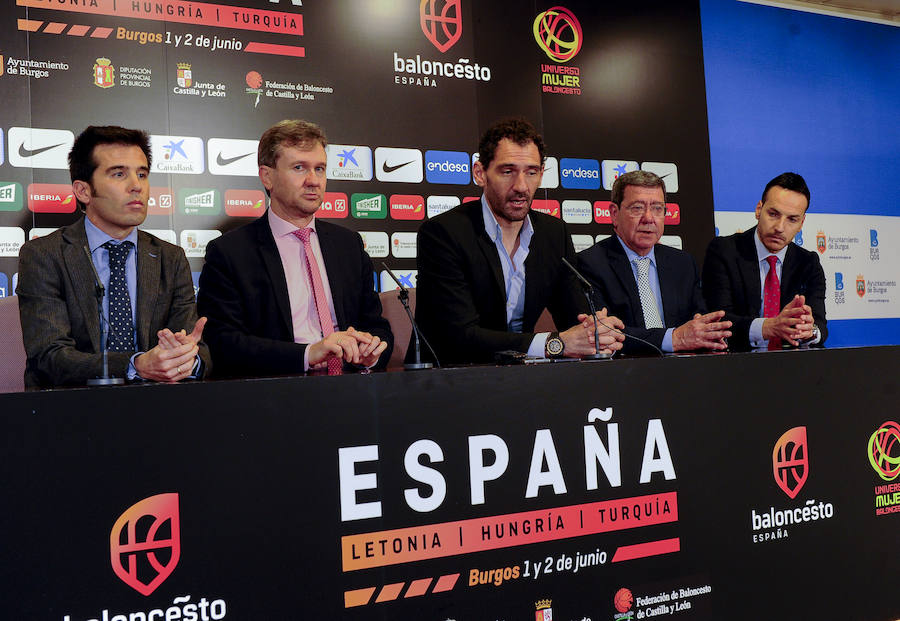 Fotos: Presentación del Torneo Internacional de baloncesto femenino