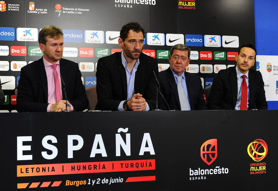 Fotos: Presentación del Torneo Internacional de baloncesto femenino