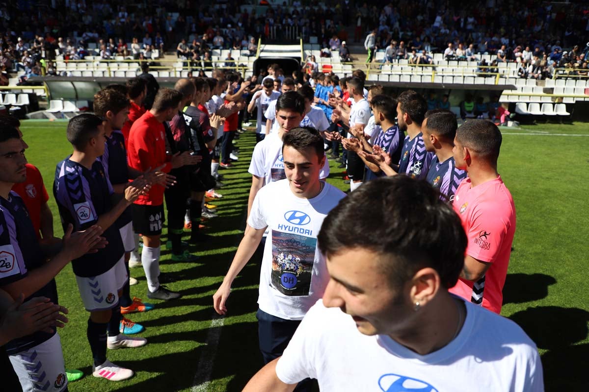 Una selección de las mejores imágenes del Burgos CF - real Valladolid B.
