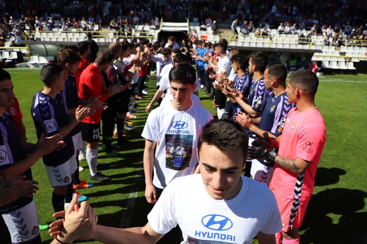 Una selección de las mejores imágenes del Burgos CF - real Valladolid B.