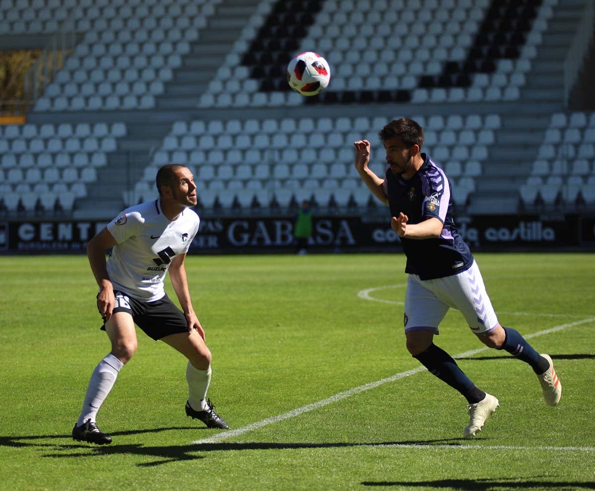 Una selección de las mejores imágenes del Burgos CF - real Valladolid B.