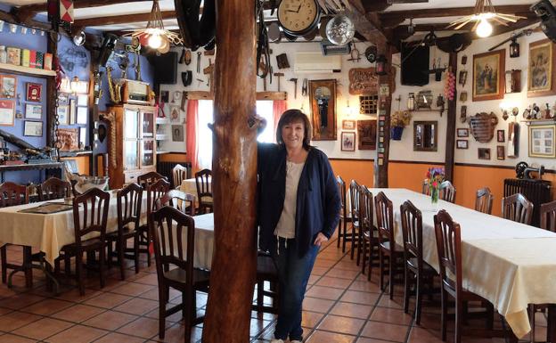 Begoña ha creado un restaurante con estilo propio. 