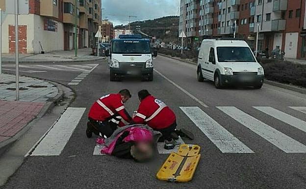 Imagen de archivo de un atropello acontecido en enero