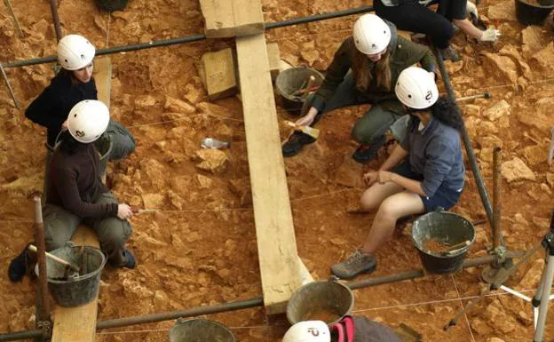 Imagen de archivo del yacimiento de Atapuerca. 