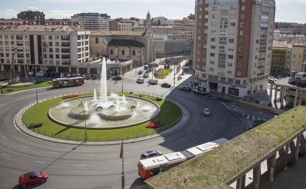 El PP plantea convertir la Plaza de España en un gran intercambiador de transporte. 