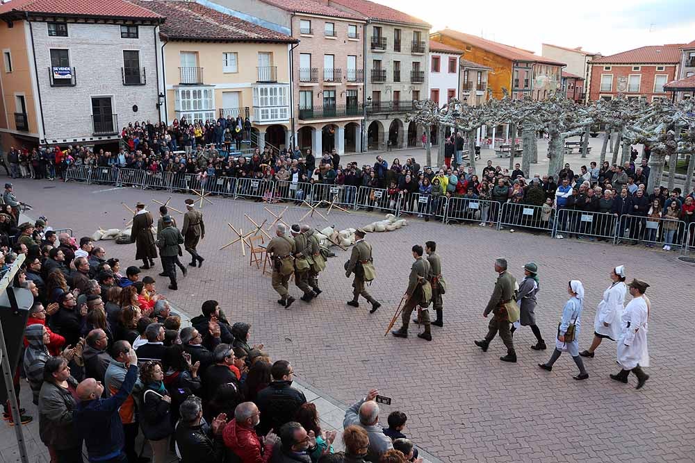 Fotos: Recreación dinámica de la II Guerra Mundial durante la IV Expohistórica de Belorado.