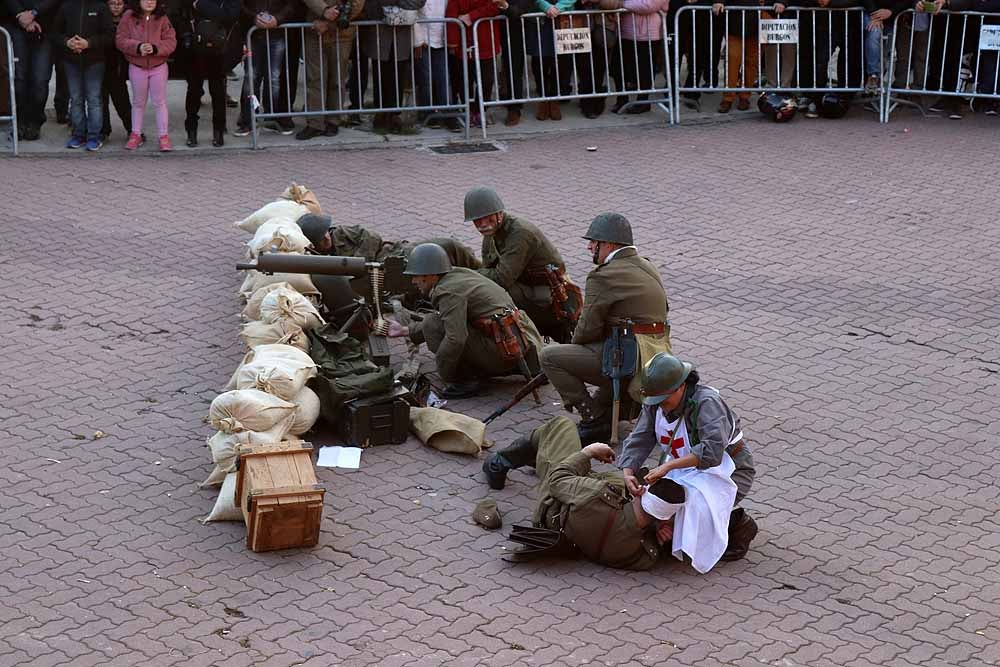 Fotos: Recreación dinámica de la II Guerra Mundial durante la IV Expohistórica de Belorado.