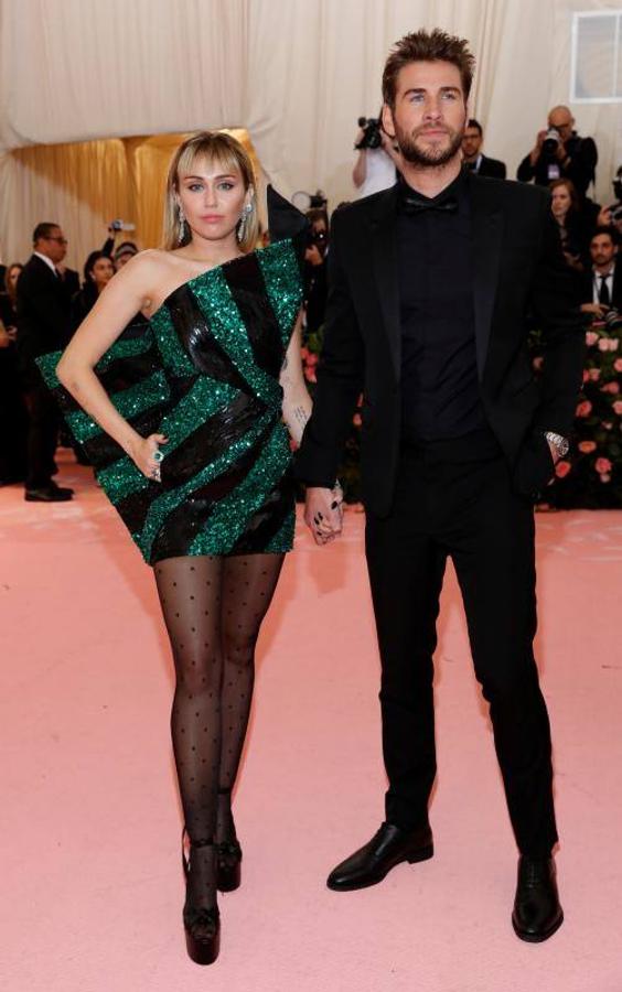 Miley Cyrus y Liam Hemsworth.