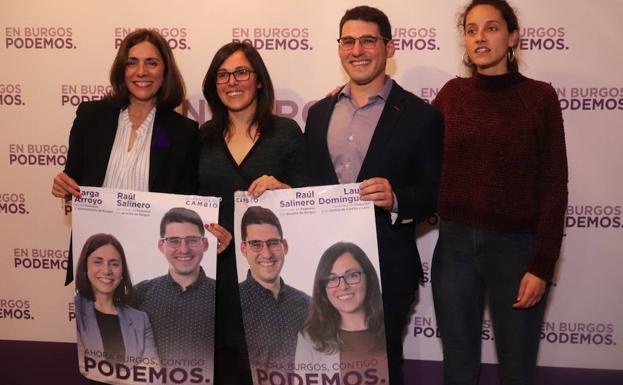 Imagen del inicio de campaña de Podemos