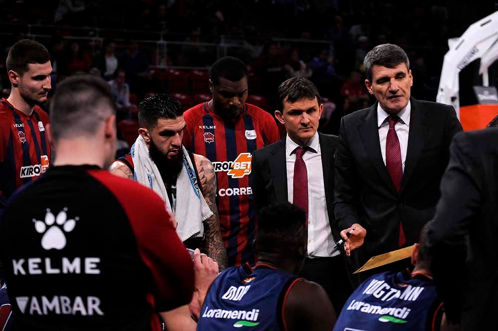 El San Pablo Burgos se ha medido este sábado con el Baskonia en el Fernando Bueso Arena